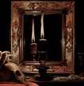 Кающаяся Мария Магдалина (Магдалина Райтсмена). Фрагмент. Свеча в зеркале. 1625-1650 - Холст, маслоБароккоФранцияНью-Йорк. Собрание Райтсмена